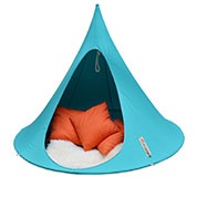 Suspended Hammock - Double Cacoon - Turquoise